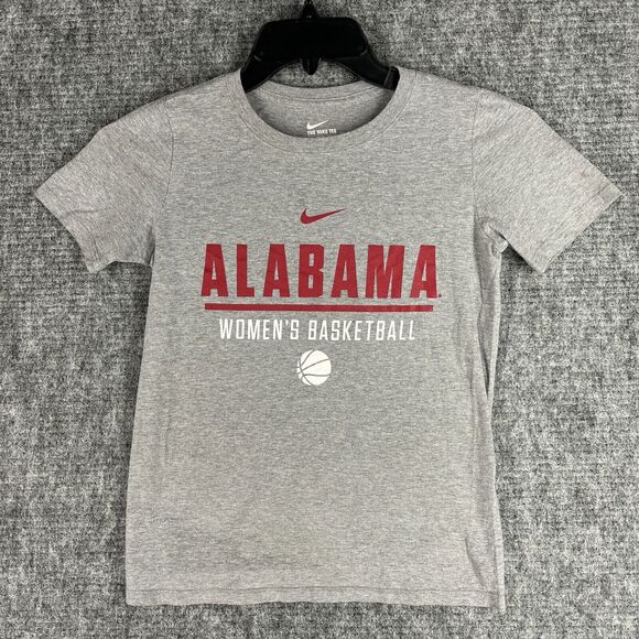 University Alabama Shirt Womens S NIKE Center Swoosh Basketball Athletic College - Picture 1 of 8